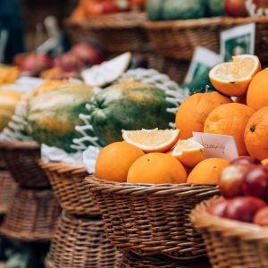 Fruits & Juices Selection Basket